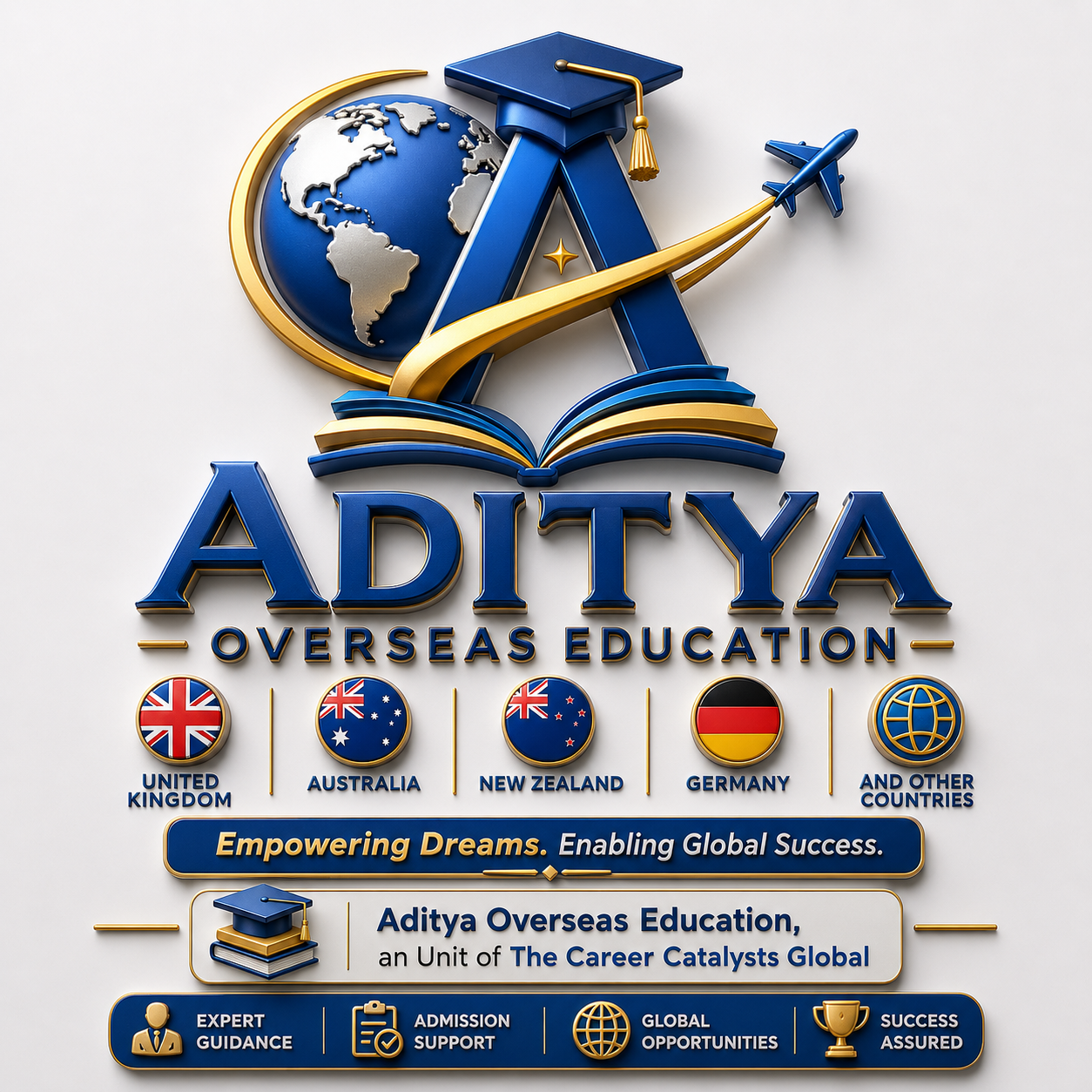 Aditya Overseas Education Logo